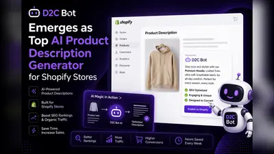 D2C Bot Emerges as Top AI Product Description Generator for Shopify Stores