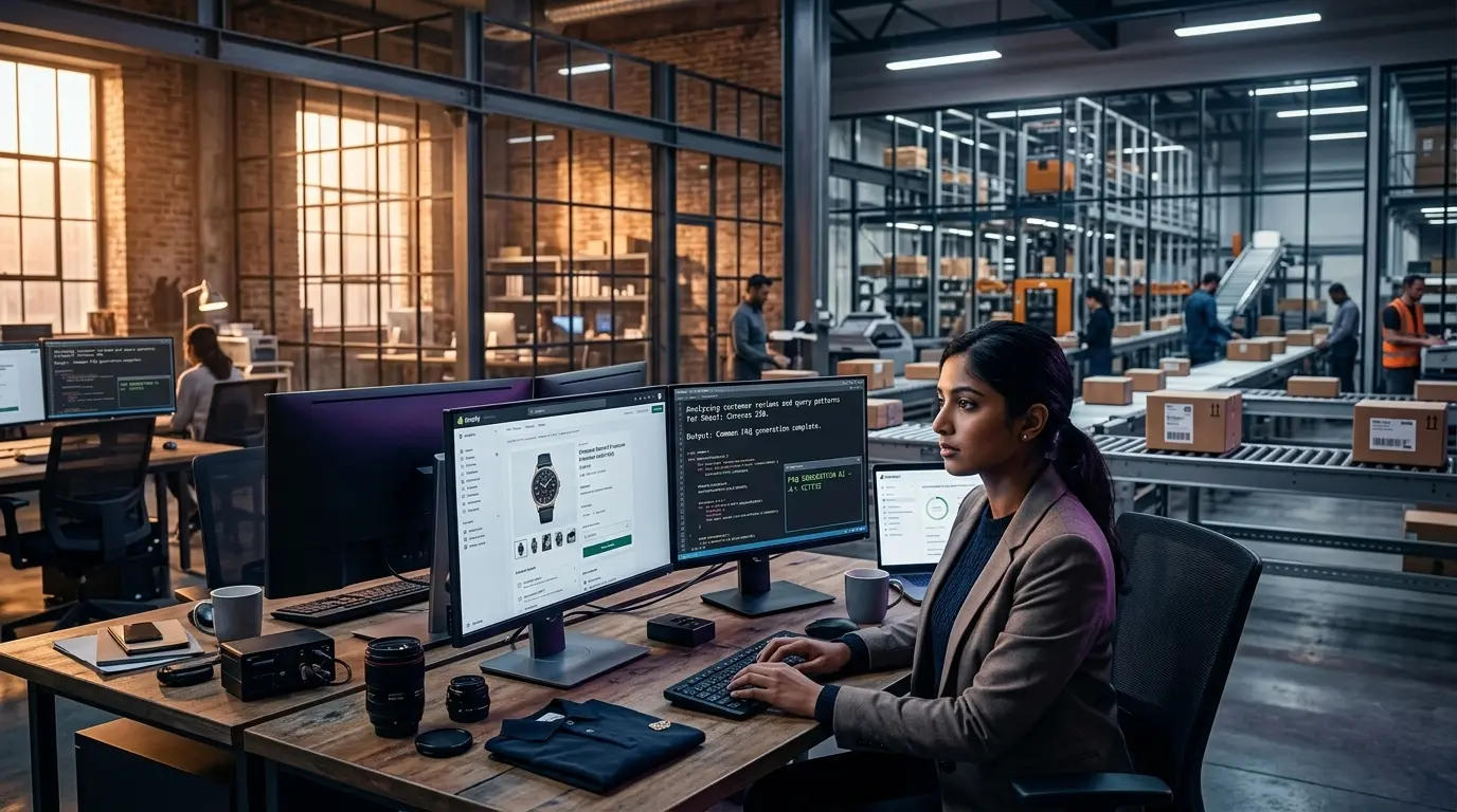 AI Helps Shopify Stores Answer Customer Questions Faster