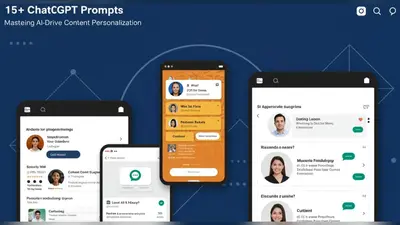 Unlock the power of AI for personalized content. Explore ChatGPT prompts to tailor your content to individual user preferences.