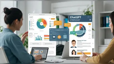 Personalized learning with ChatGPT: Your AI tutor for digital marketing success.