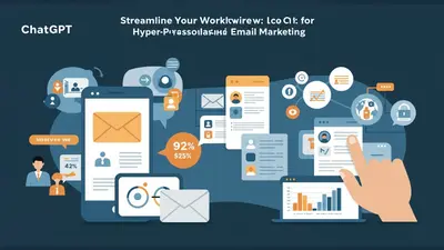 Transform your email marketing with ChatGPT-powered hyper-personalization.
