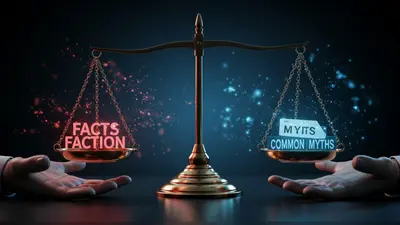 AI content fact or fiction. Debunking common myths and misconceptions surrounding AI writing and its capabilities.