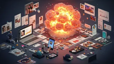 Visualizing the impact of ChatGPT prompts on creating viral social media content.