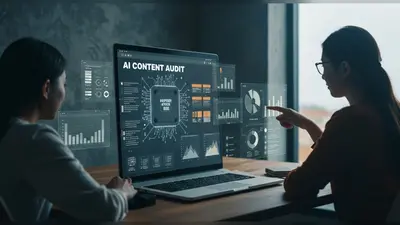 AI audits content for performance improvement.