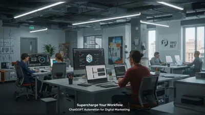 Automate your marketing: Supercharge your workflow with ChatGPT.