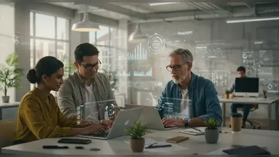 Drive startup success with ChatGPT prompts. This image showcases the integration of AI in early-stage business development.