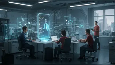 Collaborative app development enhanced by AI.