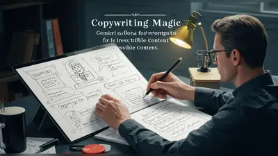 Create copywriting magic with Gemini prompts designed for irresistible content.