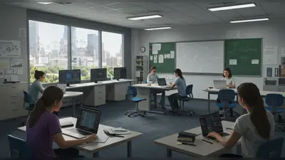 A developer using an AI assistant to streamline and accelerate the coding process.