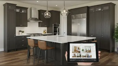 Designing a dream kitchen with ChatGPT prompts.