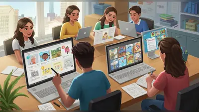 Engaging educational content brought to life through video prompts.