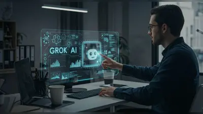 Maximize your productivity with Grok AI.