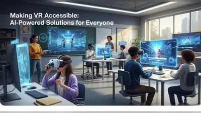 AI transforming VR into an inclusive space for all learners.