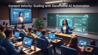 Generative AI is transforming content creation, enabling businesses to produce more content, faster and at scale.