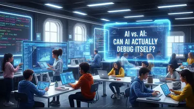 The paradox of AI debugging its own content.
