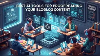AI proofreading tools enhance blog content quality.