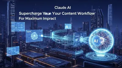 Claude AI revolutionizing content marketing workflows.