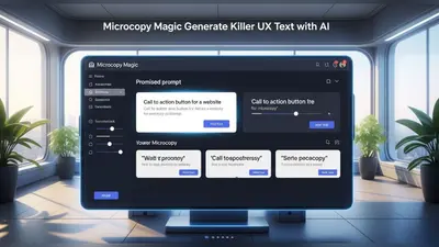 AI generates killer microcopy for enhanced user experiences.