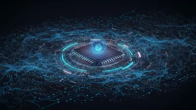 AI powering up social media marketing efforts, showcasing the synergy between AI and social media.