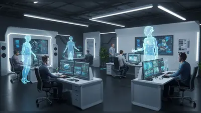 The future of content creation where AI enhances human creativity.