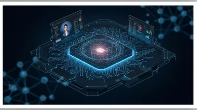 A digital representation of personalized content streams connecting with diverse customer profiles, powered by AI.
