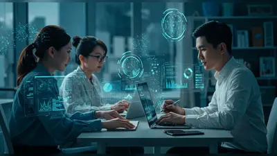 AI optimizing healthcare marketing operations for peak efficiency.