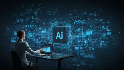 A concise, engaging description of ‘Transform Your Leads into Loyal Customers Using AI Strategies’ that visually captures its central idea.