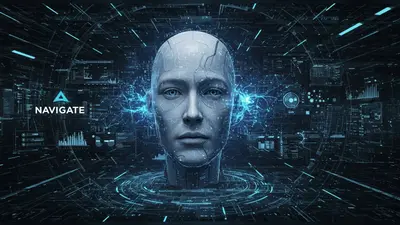 A concise, engaging description of ‘Navigate AI Content Ethics A Guide to Responsible Creation’ that visually captures its central idea.