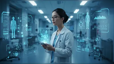 Future AI trends transforming healthcare marketing and education.