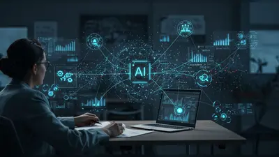 A concise, engaging description of ‘Effortless AI Workflow Integration for Marketing Teams’ that visually captures its central idea.