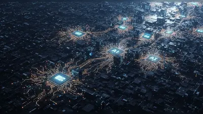 Visualizing the power of AI solutions in supercharging scalable content creation and widespread reach.