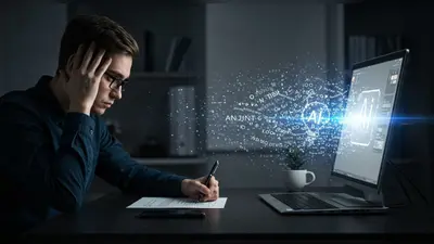 Smart AI assistance providing creative solutions to overcome writer’s block and boost content flow.
