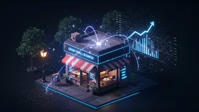 Growing a small business with smart content marketing tactics and AI-driven insights.