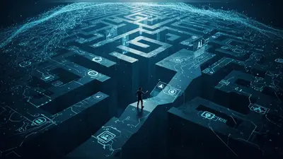 A concise, engaging description of ‘Conquering AI Learning Challenges for Newcomers What to Expect’ that visually captures its central idea.