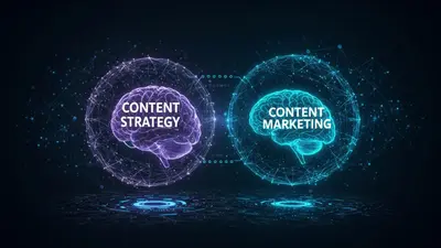 Understanding the key differences between content strategy and content marketing for effective digital operations.