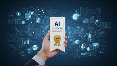 Showcasing the value of AI certifications for professional advancement.