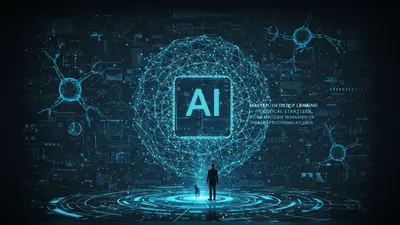 A concise, engaging description of ‘Master Deep Learning Practical Strategies for AI Project Success’ that visually captures its central idea.