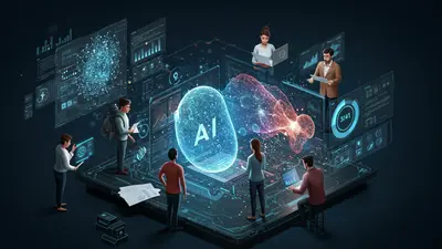 AI tools accelerating the development of a Minimum Viable Product, showcasing efficiency and innovation.
