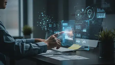 Unlock your writing potential with AI. A visual guide to mastering AI blog writing in 5 simple steps.