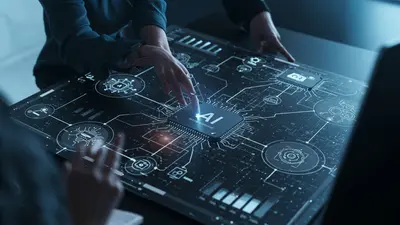 Visualizing the practical steps and strategic integration of AI into contemporary software development projects.