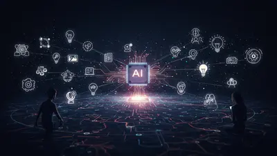 A concise, engaging description of ‘Never Run Out of Ideas AI Prompts for Endless Creativity’ that visually captures its central idea.
