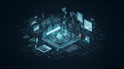 Visualize AI content optimization intelligently transforming blog posts into traffic-generating machines.