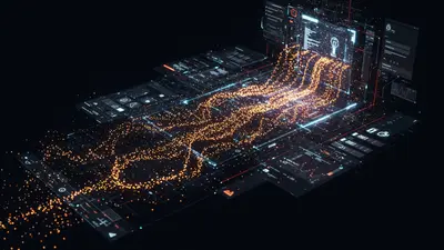 An artistic representation of prompt engineering, showcasing how essential tricks lead to engaging AI-generated content.