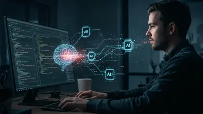 Witness the synergy of human ingenuity and artificial intelligence as developers master AI coding tools to accelerate and optimize their workflow.