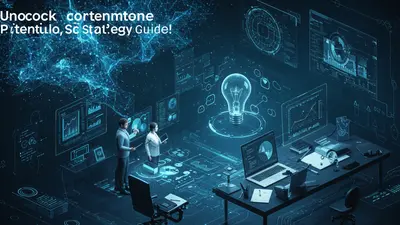 Illuminating the path to unlocking content potential through a smart AI content strategy and innovative digital storytelling.