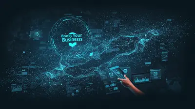 A dynamic image depicting business growth and marketing success powered by ChatGPT strategies.