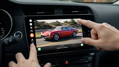 Personalize your Apple CarPlay screen by displaying your favorite car image for a truly unique driving experience.