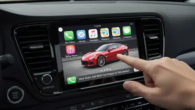 Transform your driving experience by adding a custom car image to Apple CarPlay, making your in-car display uniquely yours.