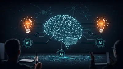 AI as the catalyst for unlocking brilliant ideas and fostering creative thinking.