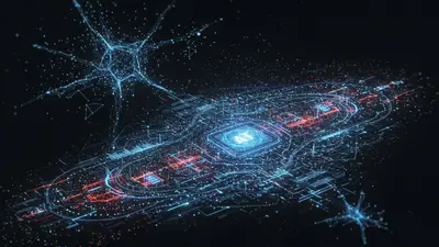A futuristic studio scene where AI interfaces are seamlessly generating high-quality video content, emphasizing speed and creativity.
